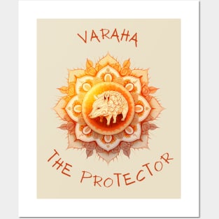 Varaha | Vishnu's Avatar | Boar God |Hinduism God Posters and Art